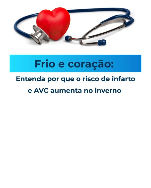 Você sabia que o frio também pode afetar a saúde do coração?